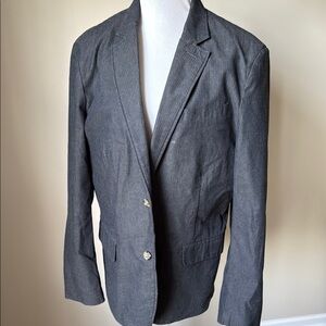 Tommy Hilfiger Special Edition Gray Textured Sport Coat